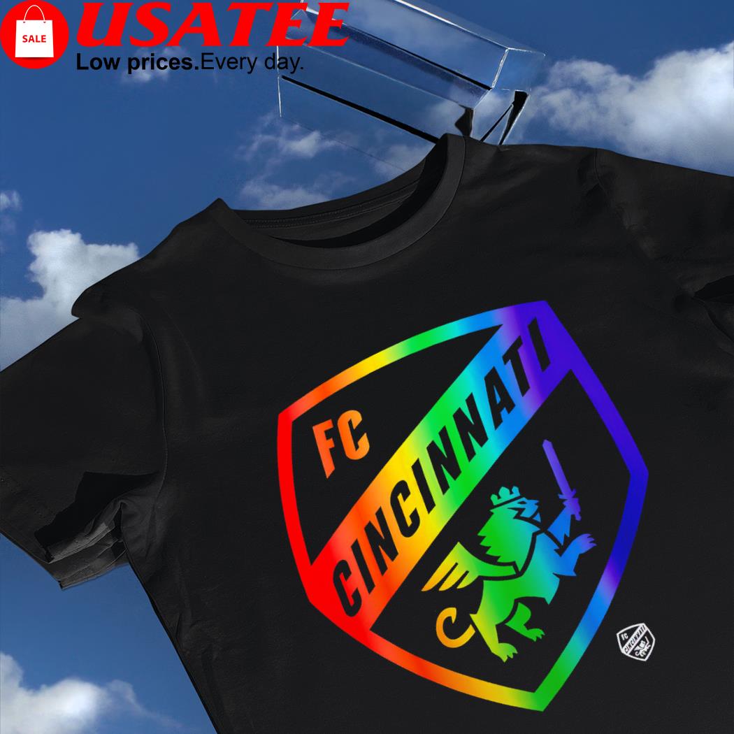 FC Cincinnati LGBT Pride logo shirt
