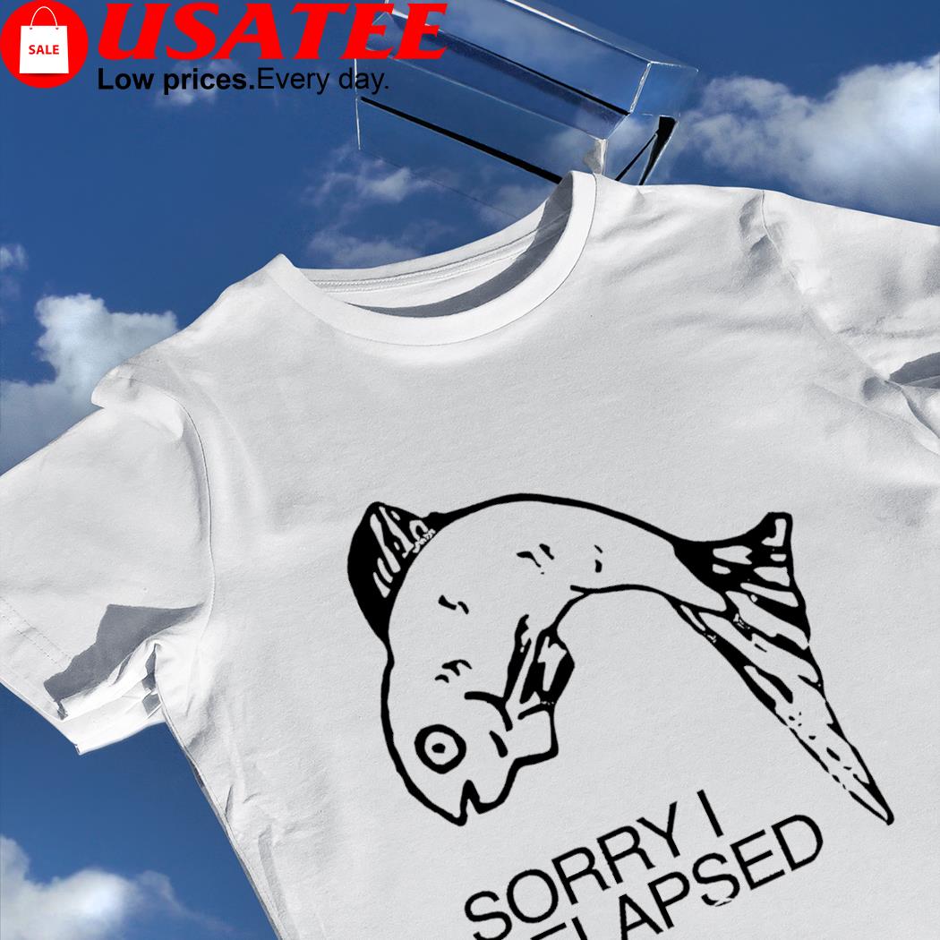 Fish sorry I relapsed art shirt