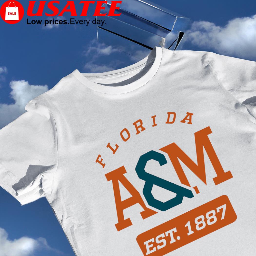 Florida A and M est 1887 retro logo shirt