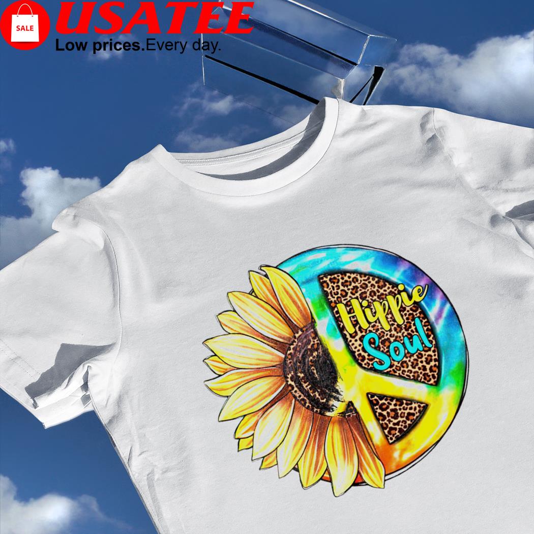 Hippie soul sunflower logo 2022 shirt
