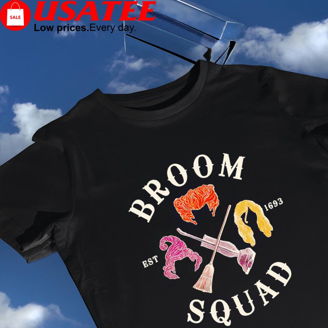 Hocus Pocus broom squad est 1693 Halloween 2022 shirt