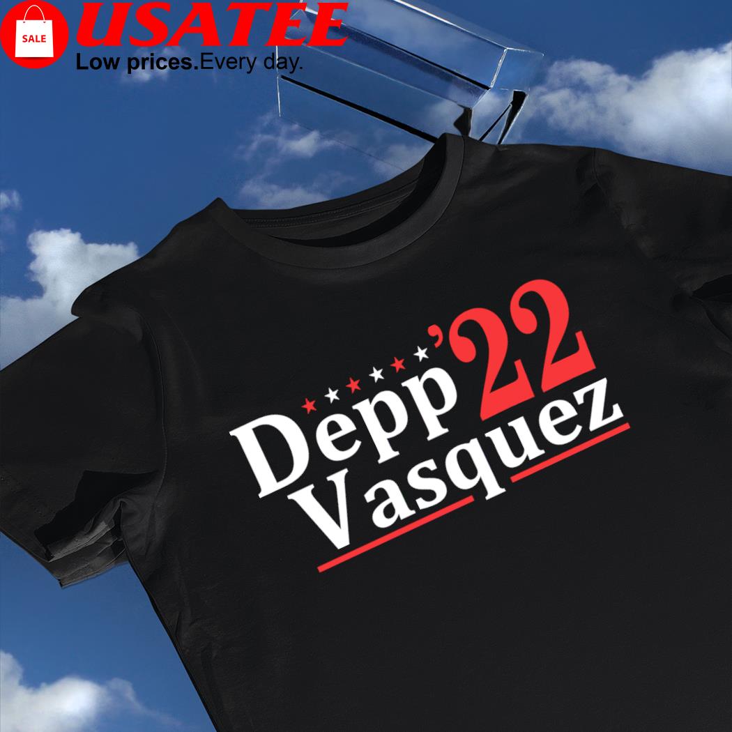 Johnny Depp and Vasquez 2022 shirt