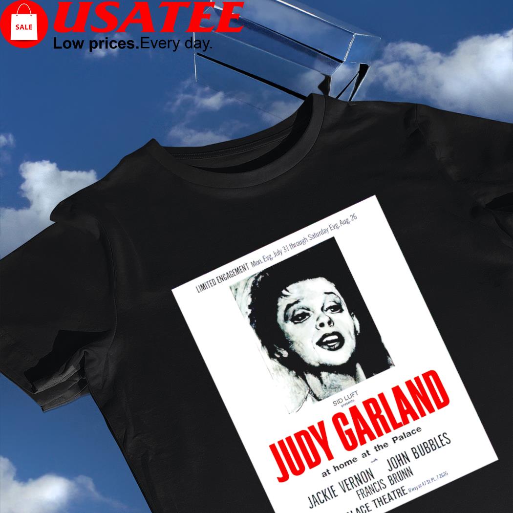 Judy Garland at home at the Palace with Jackie Vernon John Bubbles shirt