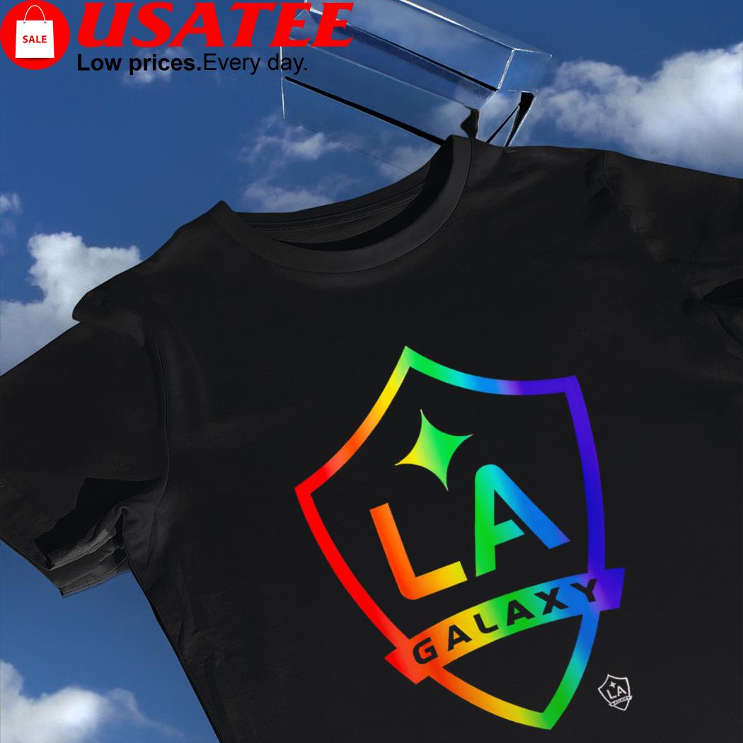 LA Galaxy LGBT Pride logo shirt