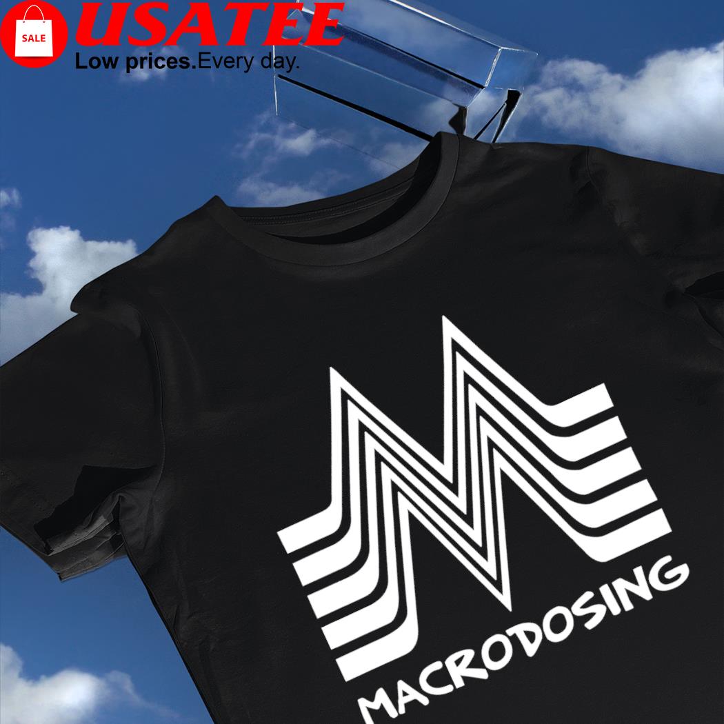 Macrodosing M logo shirt