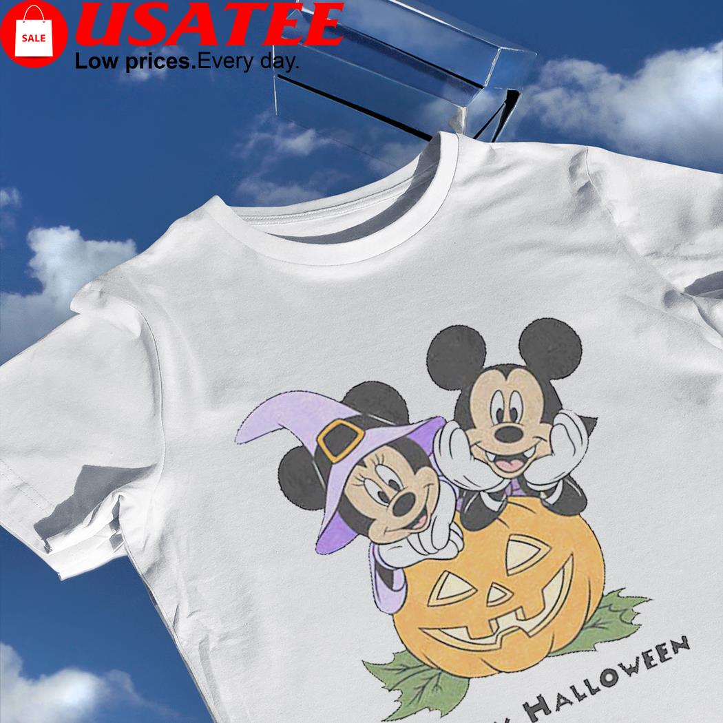 Mickey and Minnie mouse happy Halloween 2022 shirt
