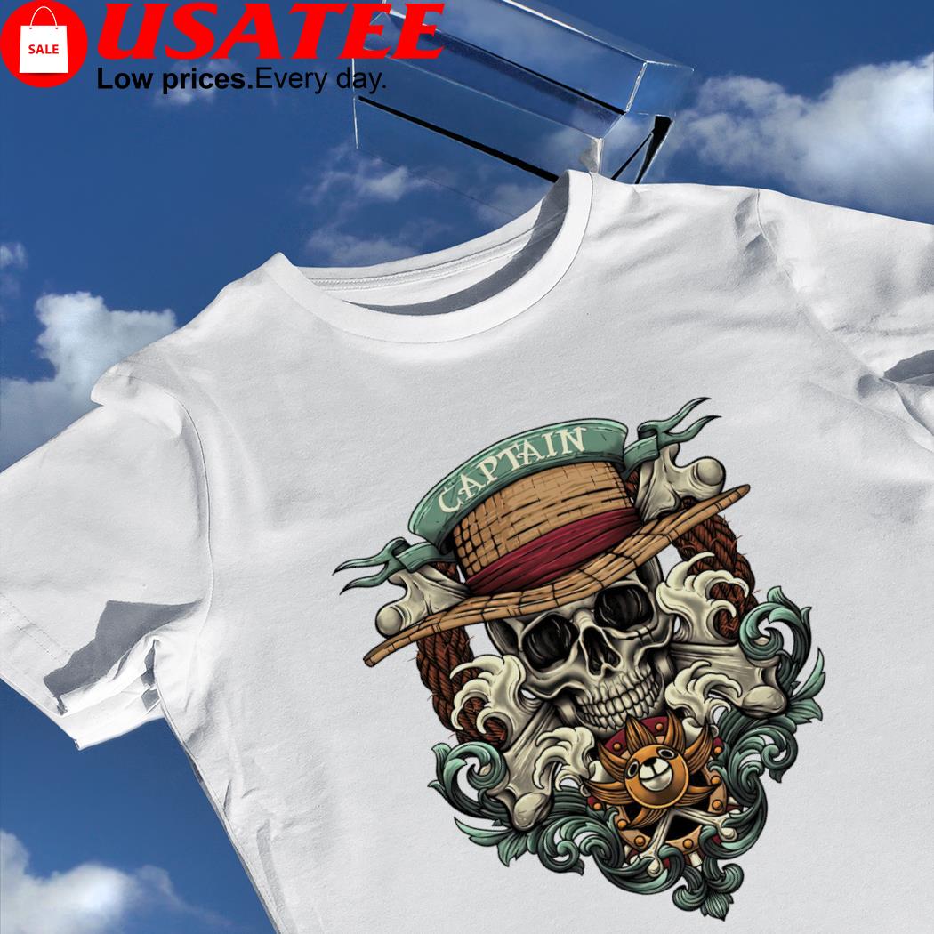 Monkey D. Luffy One Piece Captain logo shirt