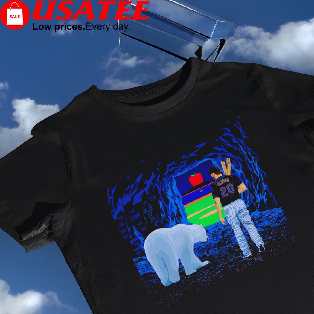 New York Mets Pete Alonso and polar bear art shirt