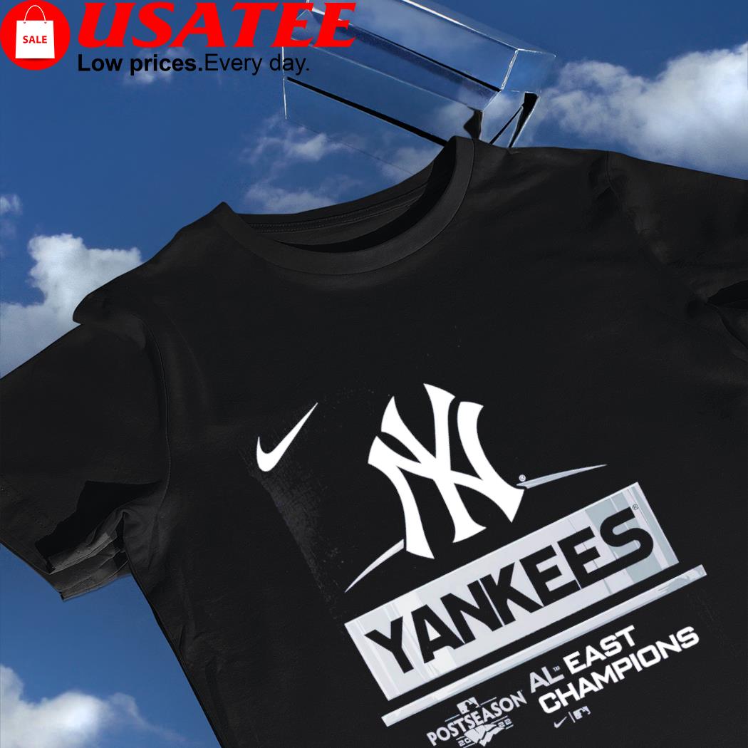 New York Yankees Nike 2022 AL East Division Champions Postseason shirt