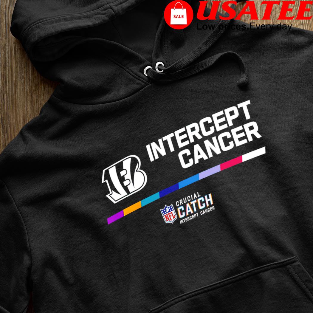 Cincinnati Bengals Crucial Catch Intercept Cancer Shirt, hoodie, sweater,  long sleeve and tank top