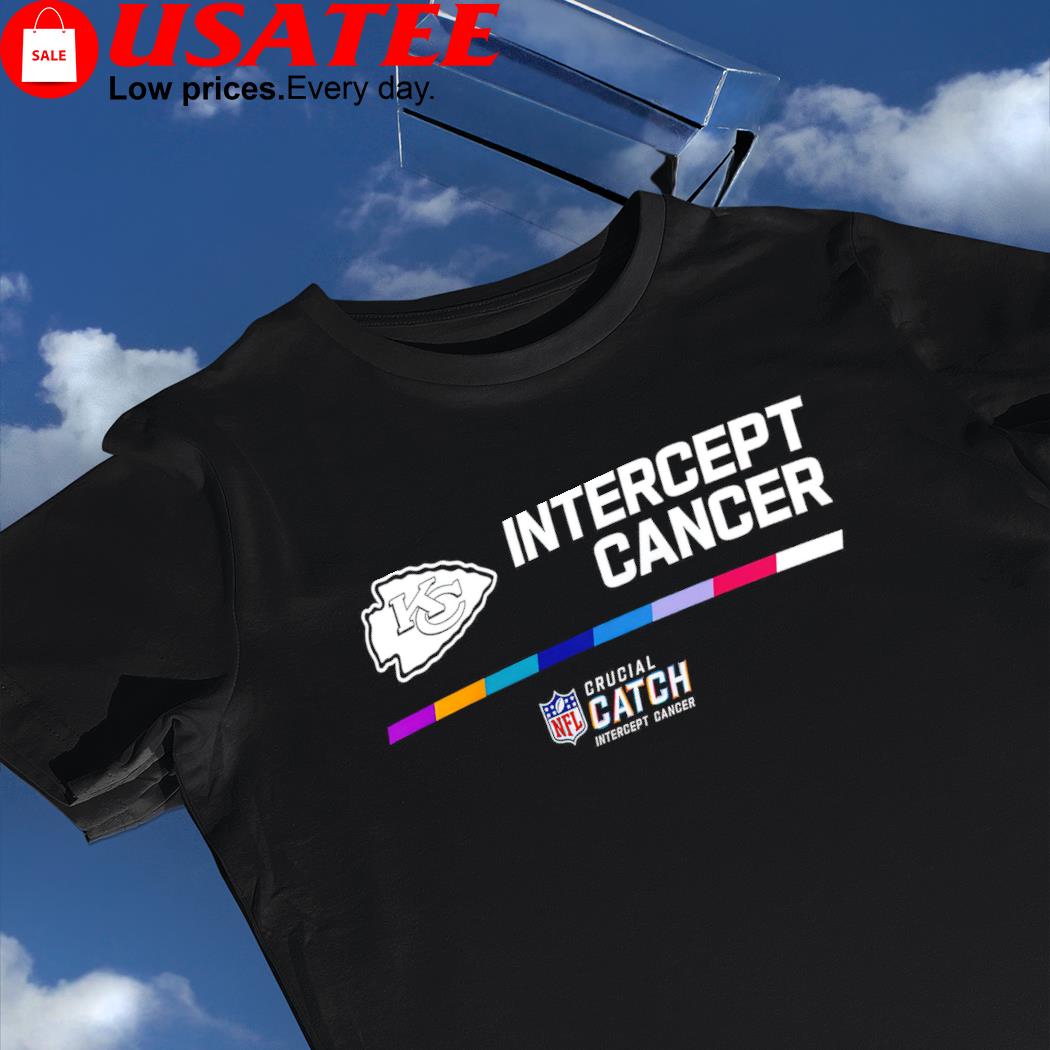 NFL Las Vegas Raiders Crucial Catch Intercept Cancer T-Shirt