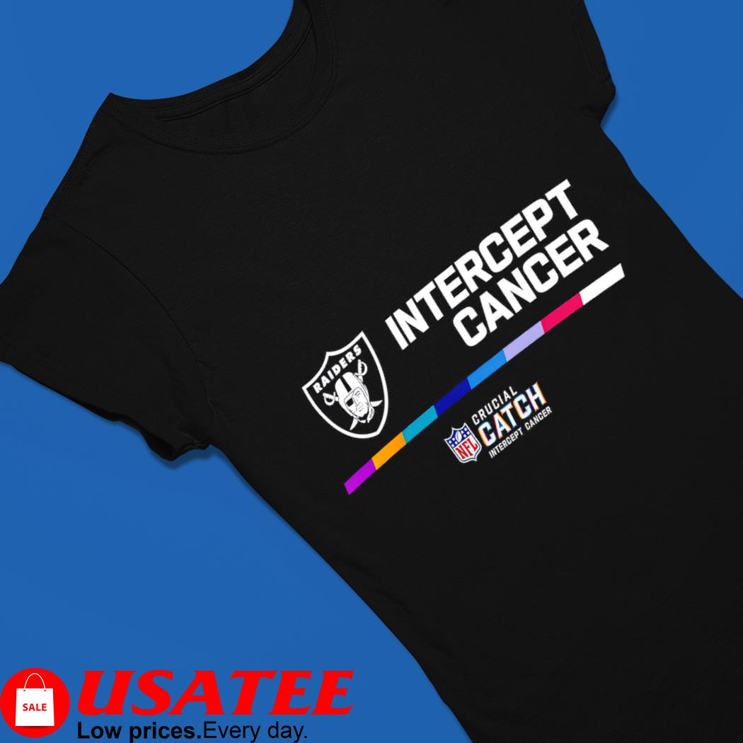 Crucial Catch Intercept Cancer Las Vegas Raiders 2023 shirt, hoodie, sweater,  long sleeve and tank top