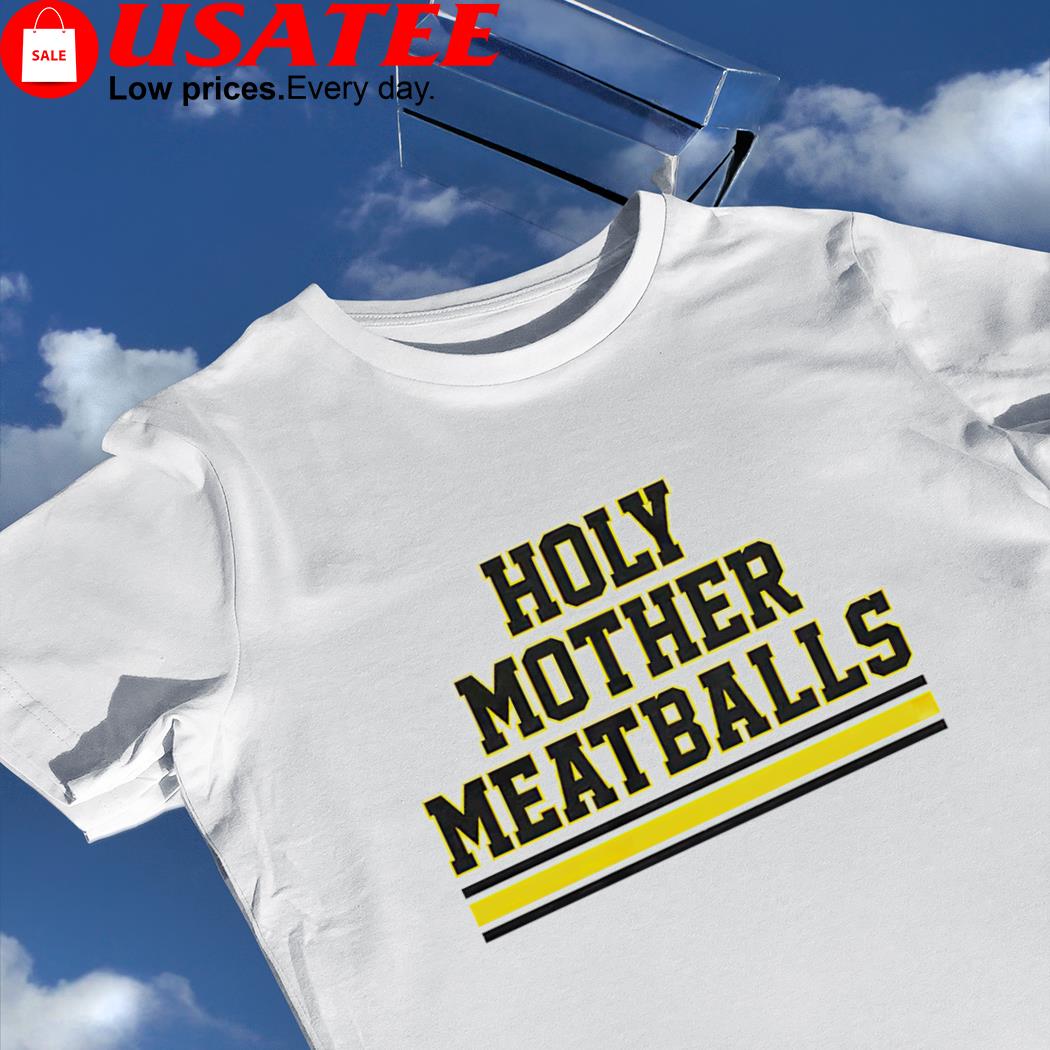 North Carolina holy mother meatballs logo shirt