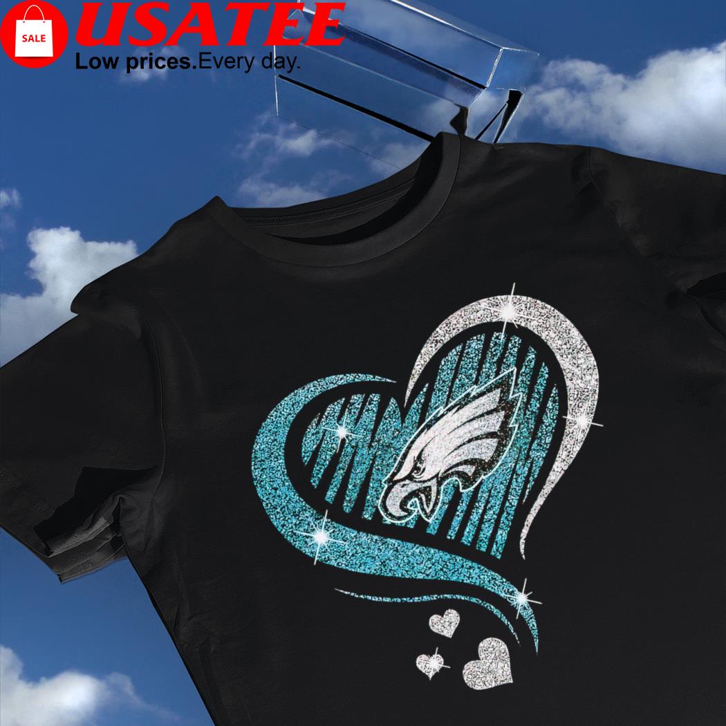 Philadelphia Eagles diamond heart 2022 shirt