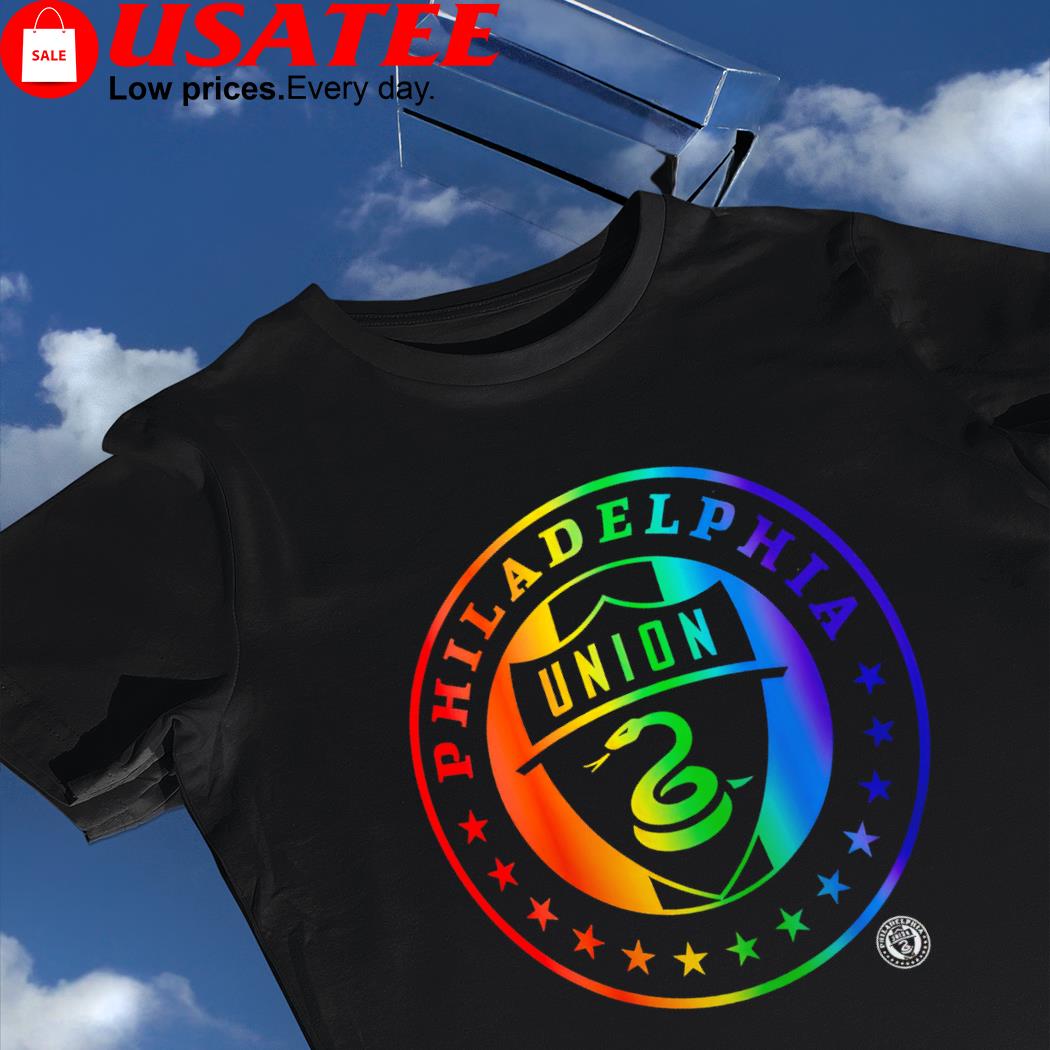 Philadelphia Union LGBT Pride logo shirt