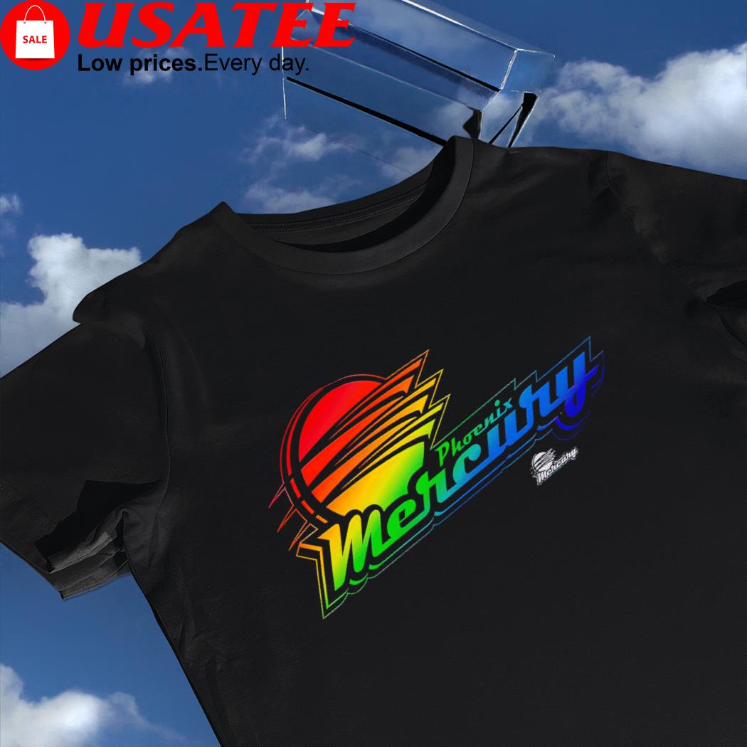 Phoenix Mercury LGBT Pride logo shirt