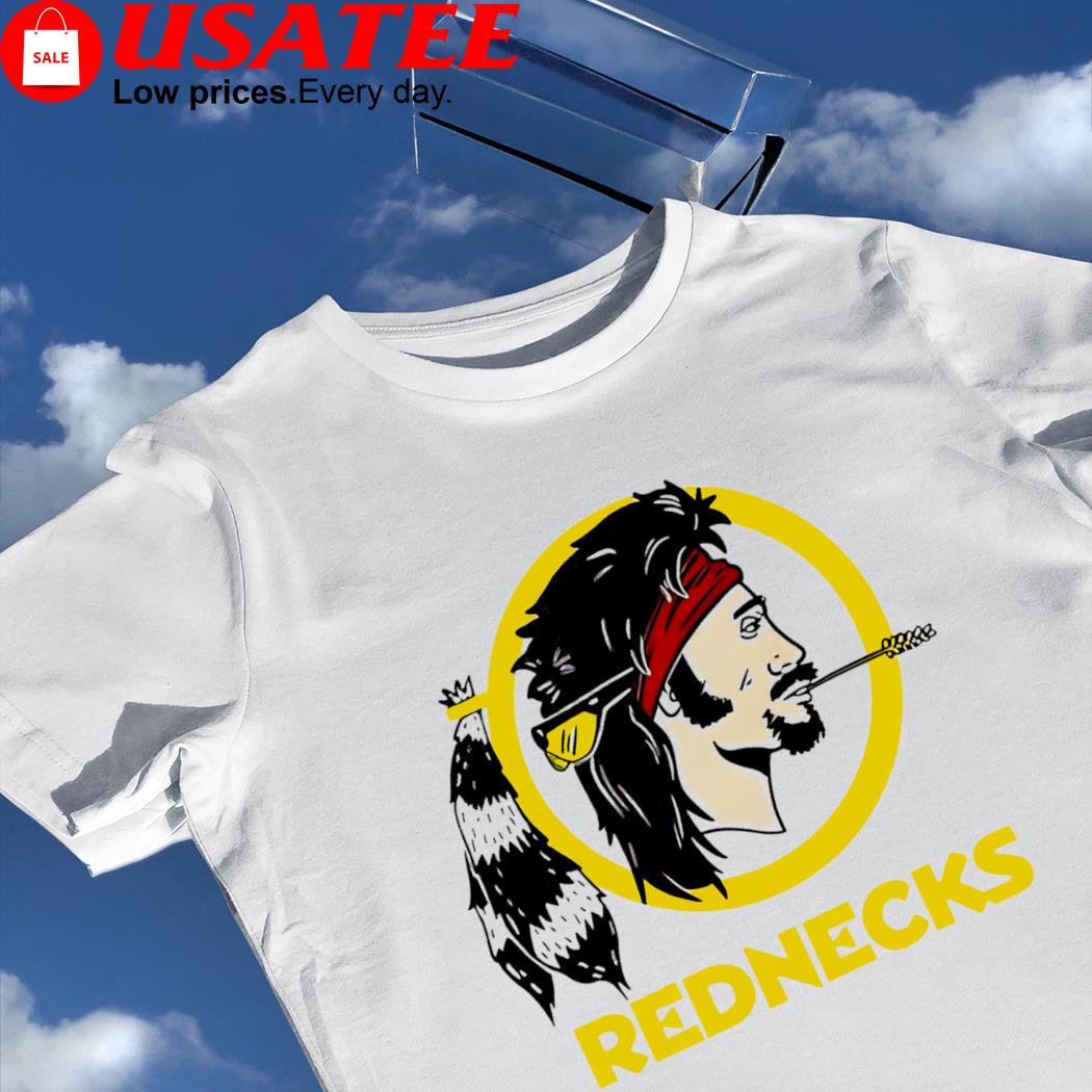 Rednecks Redskins funny logo shirt