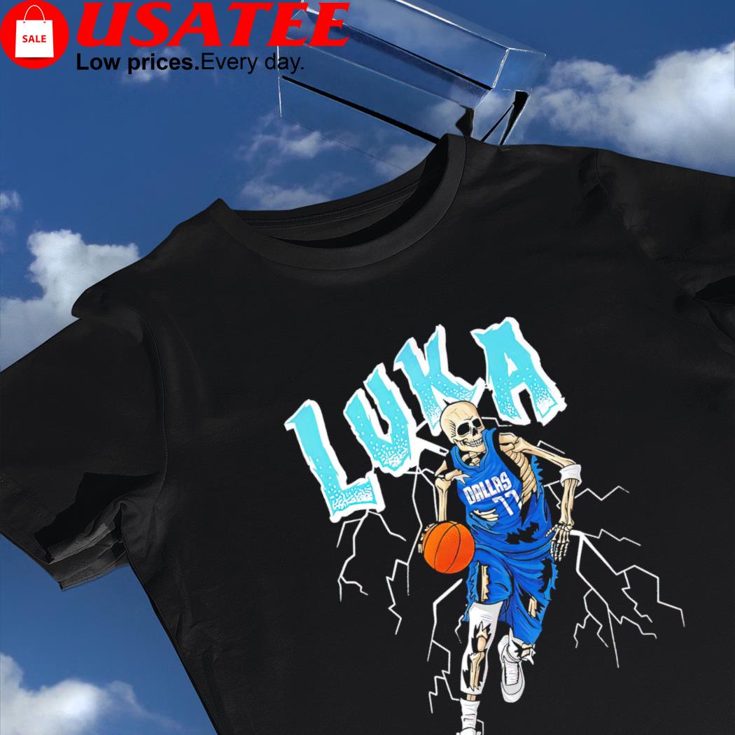 Skeleton Luka Doncic Dallas Mavericks 2022 shirt