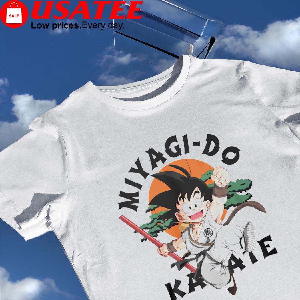 Son Goku miyagi-do karate retro Anime shirt