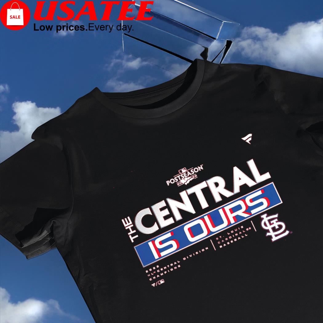 St. Louis Cardinals 2022 NL Central Division Champions Locker Room The Central is ours shirt