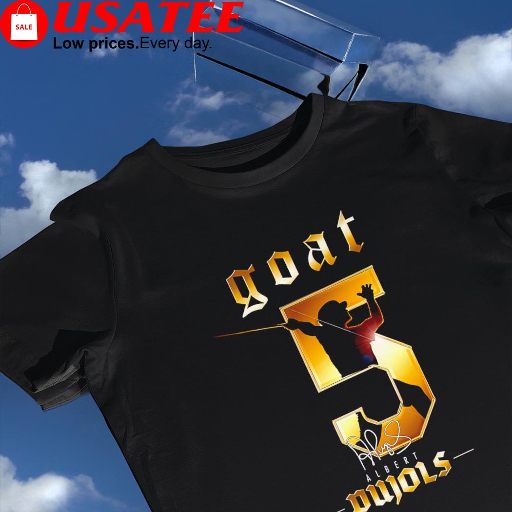 St. Louis Cardinals Goat 5 Albert Pujols signature shirt