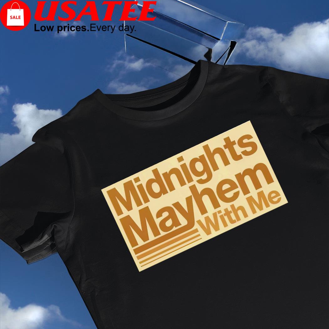 Taylor Swift Midnights Mayhem with me logo shirt