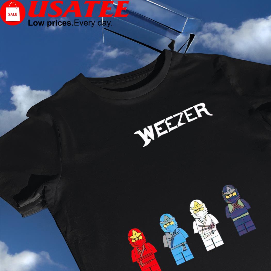 Weezer Ninjago lego shirt