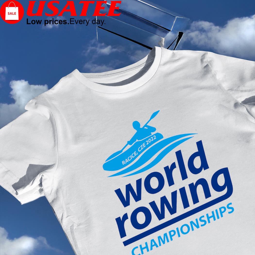 World Rowing Championships Racice CZE 2022 logo shirt