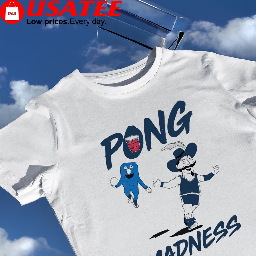Xavier Musketeers mascot Pong Madness 2022 shirt