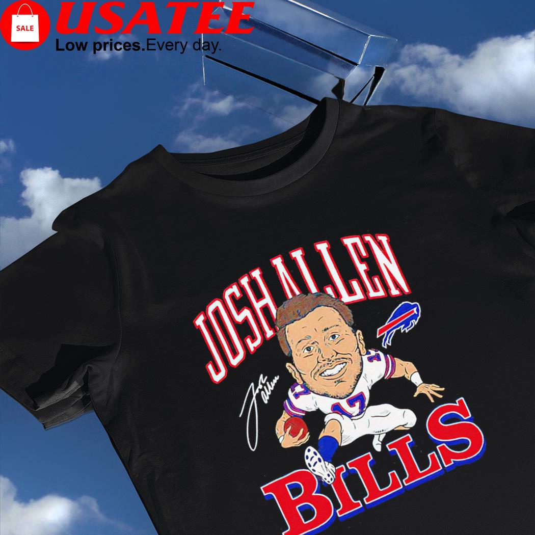 Buffalo Bills Josh allen caricature shirt, hoodie, longsleeve tee