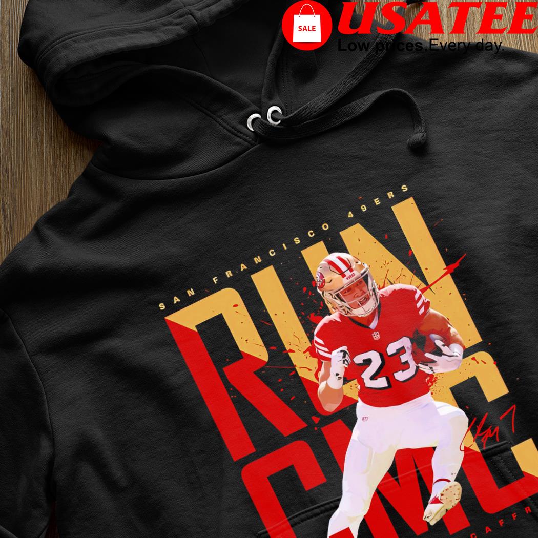 Christian Mccaffrey San Francisco 49ers Run CMC signature shirt