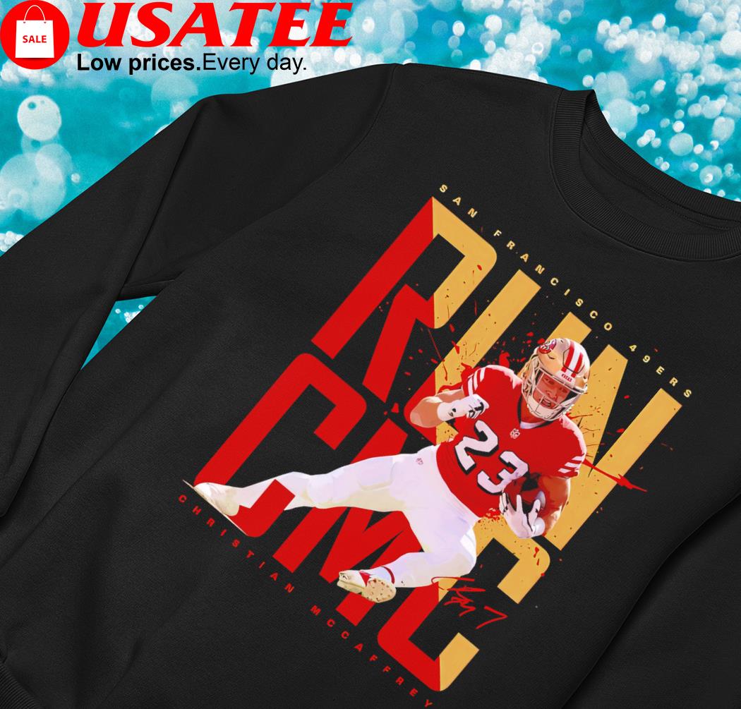 Christian Mccaffrey San Francisco 49ers Run CMC signature shirt