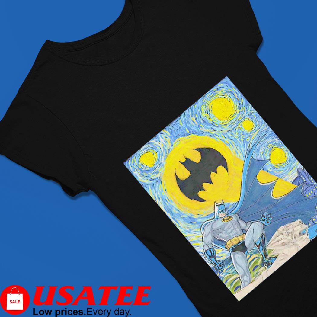 Batman X Starry Night Starry Dark Knight comic shirt, hoodie, sweater, long  sleeve and tank top