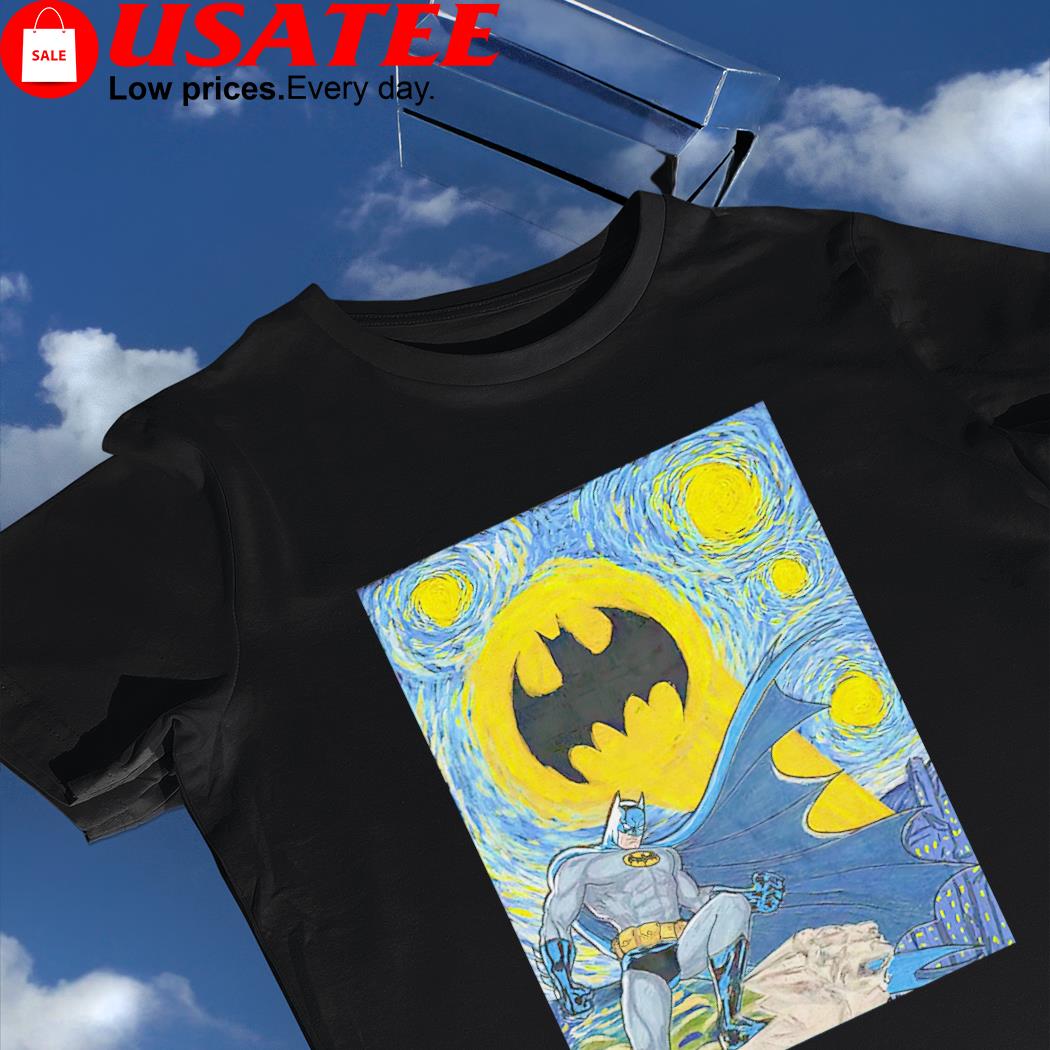 Batman X Starry Night Starry Dark Knight comic shirt, hoodie, sweater, long  sleeve and tank top