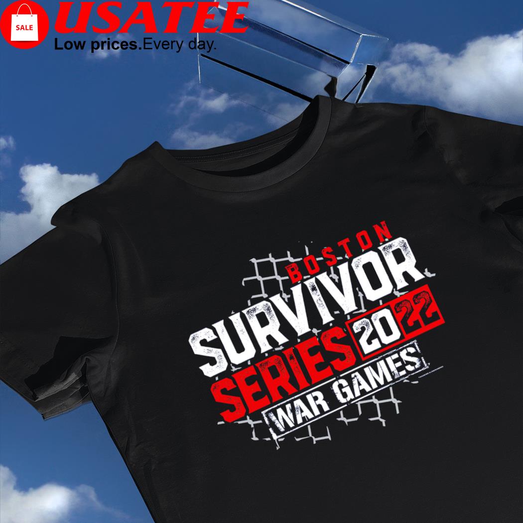 Boston survivor series 2022 War Games logo shirt