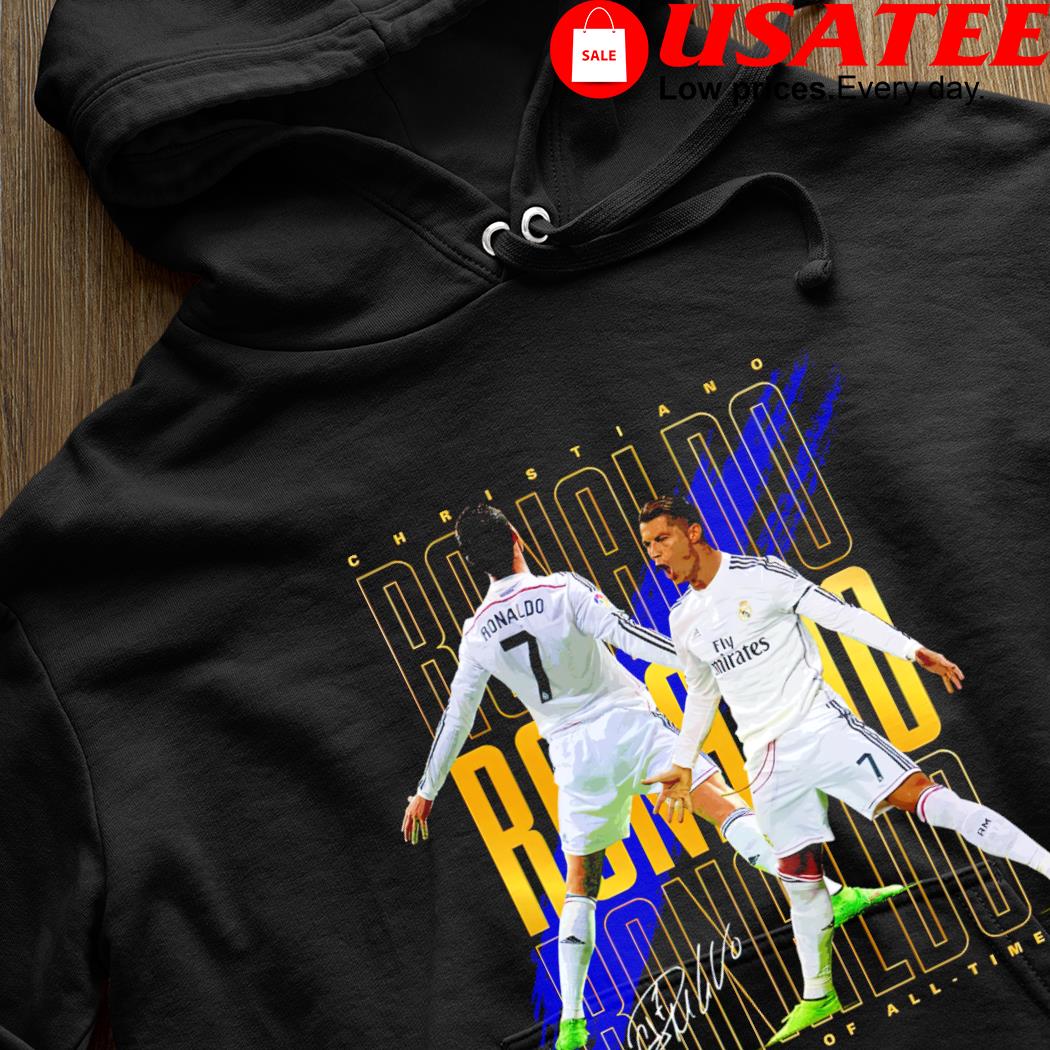 Overwinnen Willen wenkbrauw Cristiano Ronaldo Real Madrid Suuii greatest of All Time signature shirt,  hoodie, sweater, long sleeve and tank top