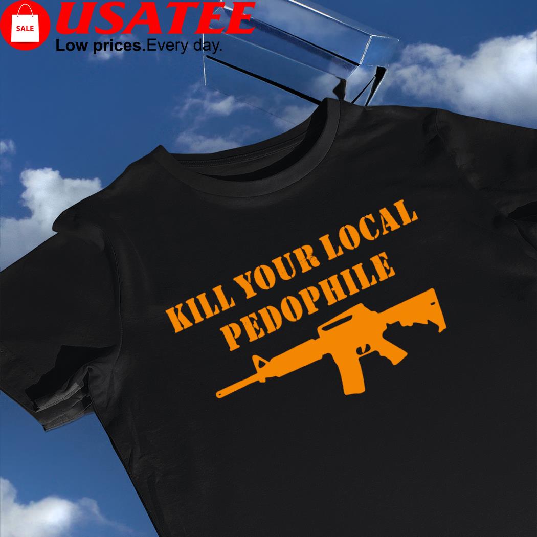 Erin Reed gun kill your local Pedophile art shirt