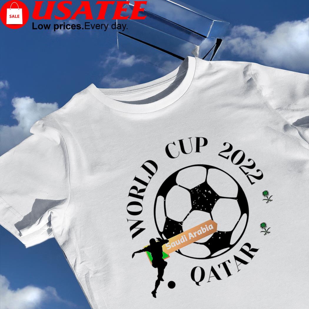 World Cup 2022 Qatar-Saudi Arabia flag Saudi Arabia soccer sport shirt