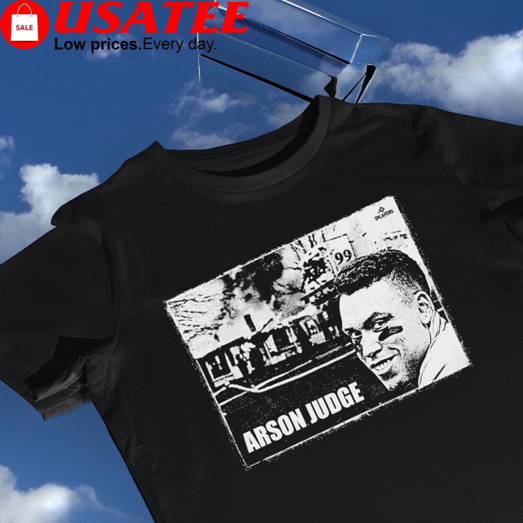 Hottertees Aaron Judge Arson Judge Shirt