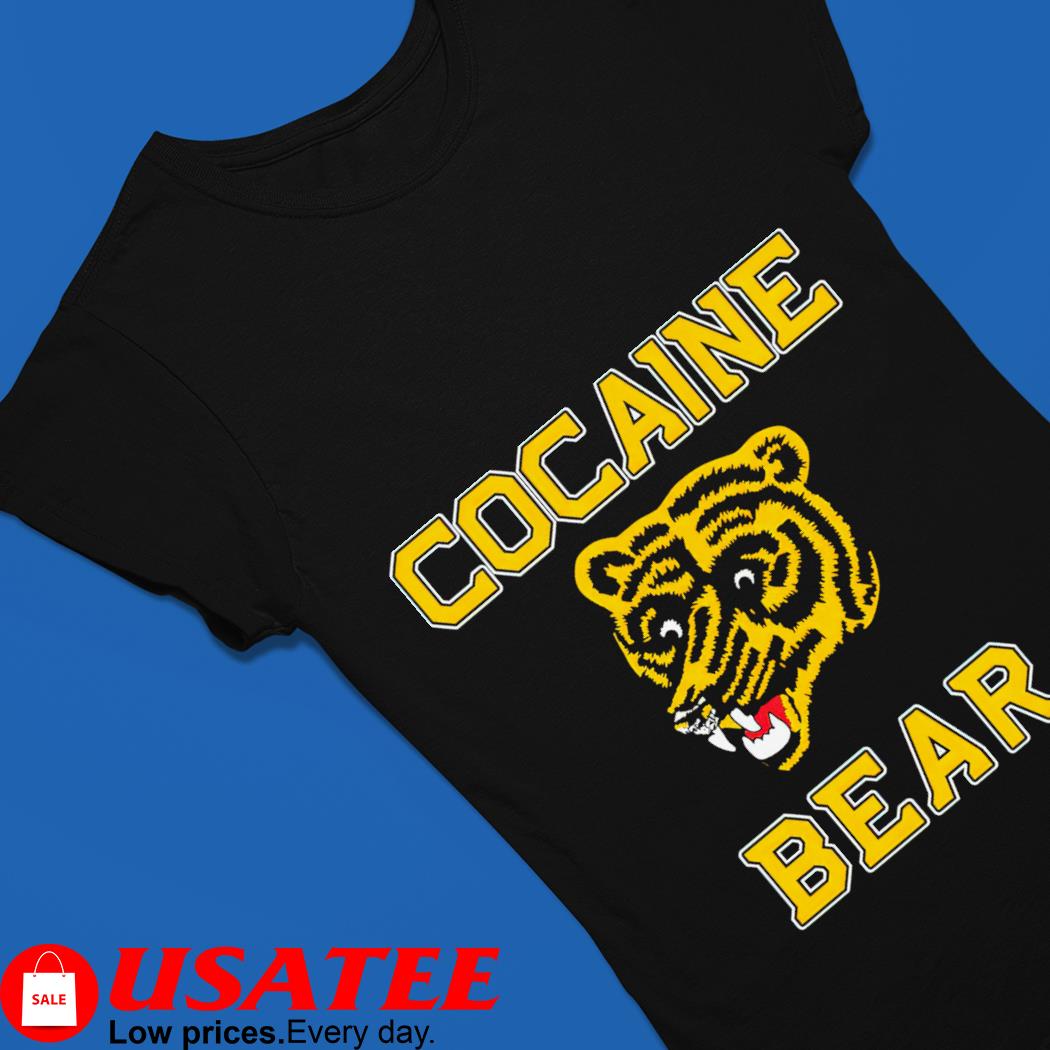 Chicago Bears cocaine Bear shirt,Sweater, Hoodie, And Long Sleeved, Ladies,  Tank Top