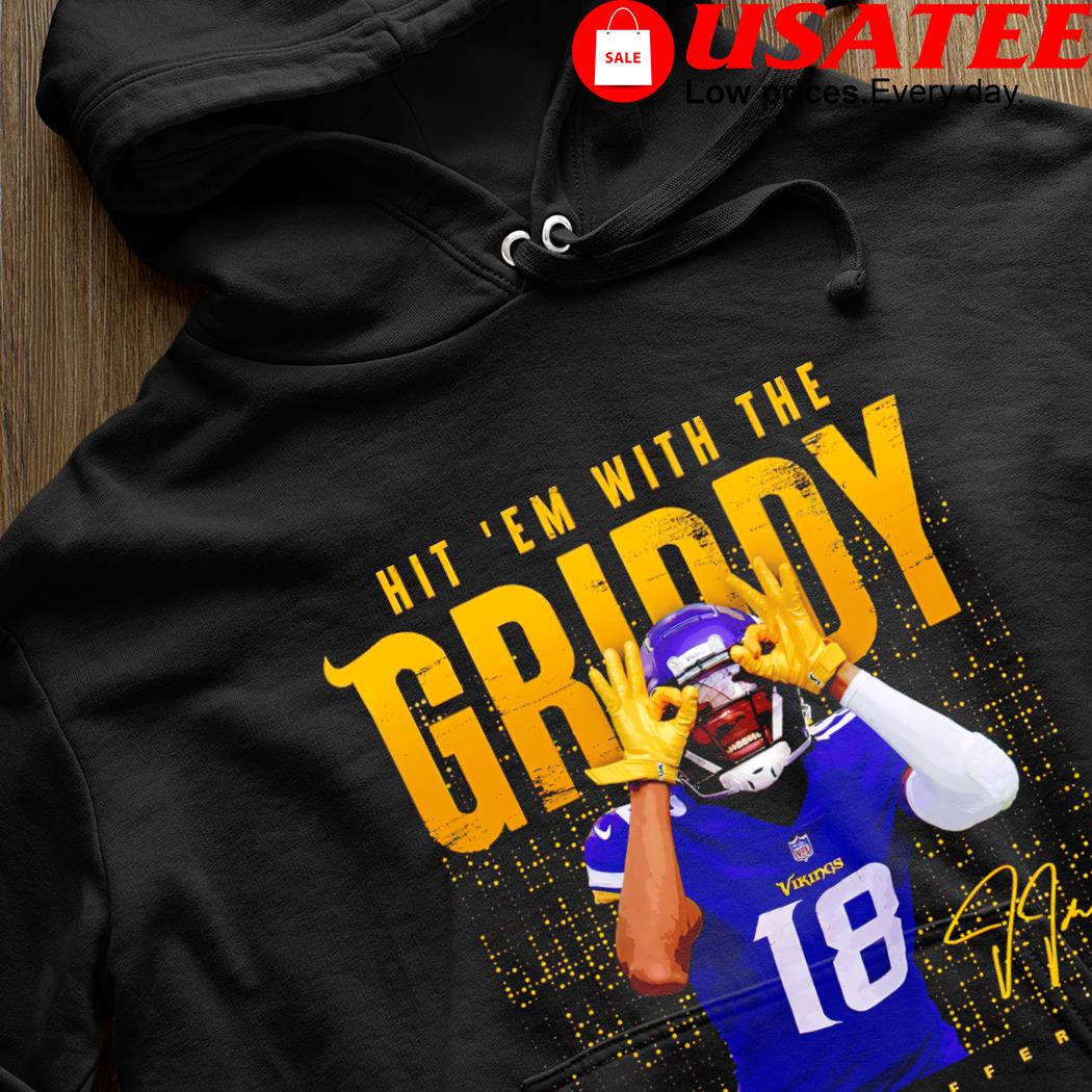 Premium sotastick Justin Jefferson Griddy Touchdown Dance Shirt, hoodie,  sweater, long sleeve and tank top