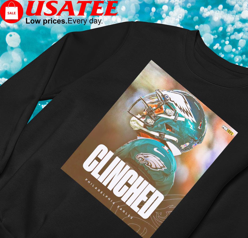 Philadelphia Eagles 2022 NFL Playoffs Clinched Shirt, hoodie, sweater, long  sleeve and tank top