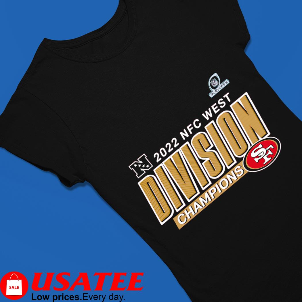 San Francisco 49ers NFC West Division Champions 2022 Red Unisex T-Shirt