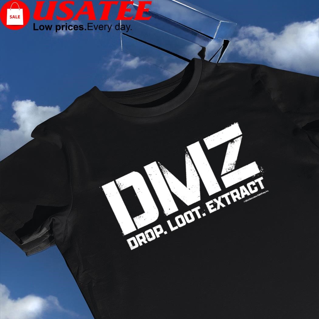 Call of Duty DMZ Drop Loot Extract logo shirt