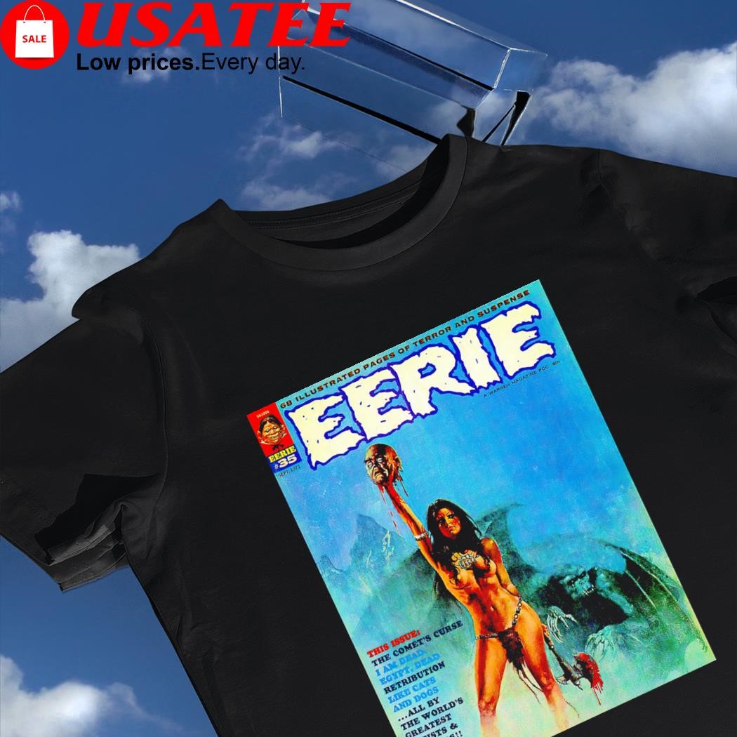 Eerie yes another Fantastic vintage poster shirt