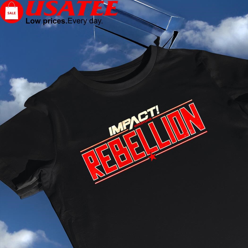 Impact Rebellion 2023 logo shirt