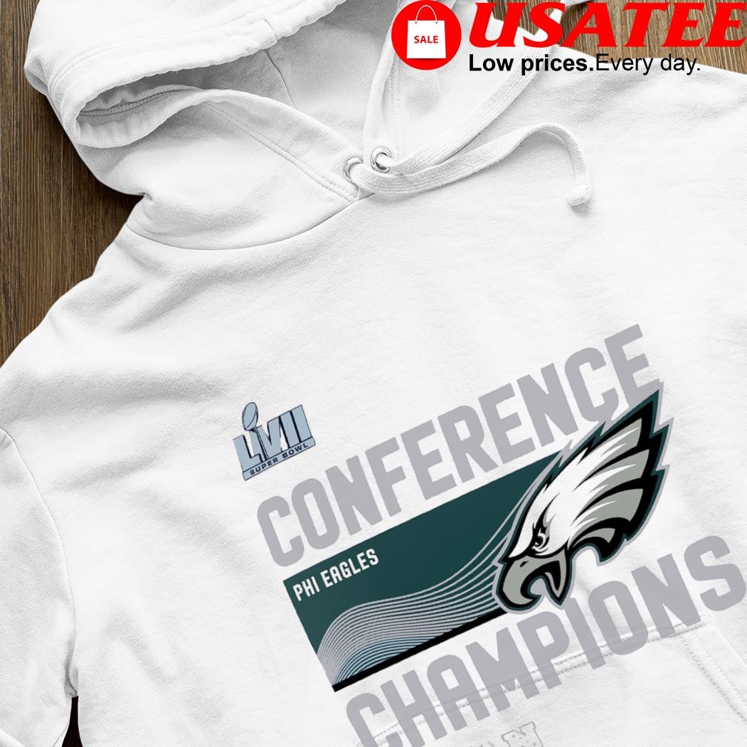 Youth Philadelphia Eagles Nike Gray 2022 NFC Champions Locker Room Trophy  Collection Pullover Hoodie