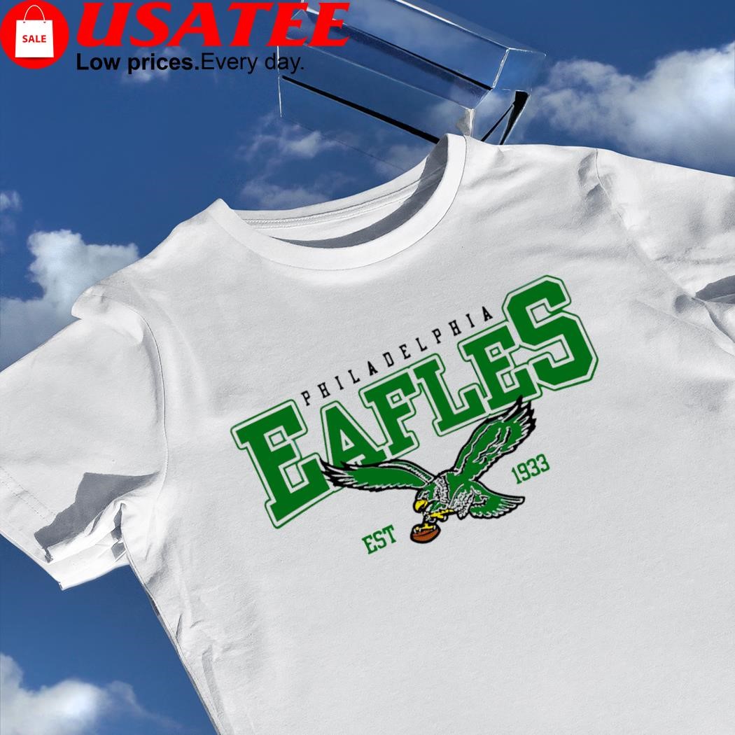 Philadelphia Eagles Eafles est 1933 logo shirt
