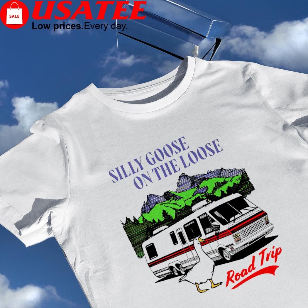 Silly Goose on the Loose read trip art shirt