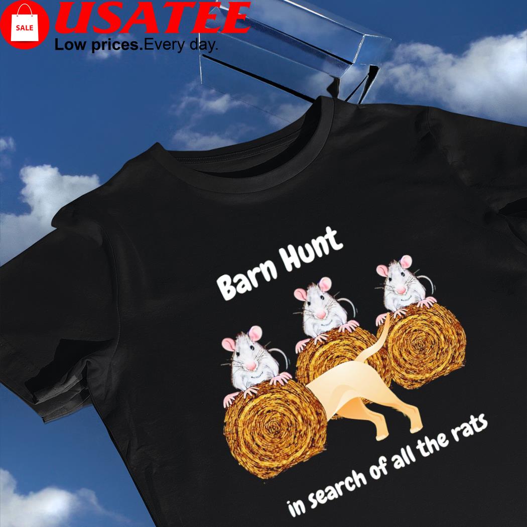 Barn Hunt in search of all the rats with Labrador Retriever shirt
